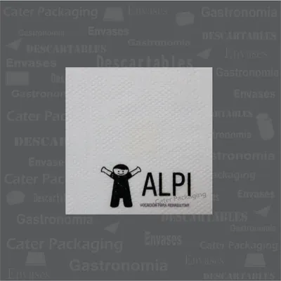 Servilleta de papel 18 × 18 cm: Alpi 18 x 18
