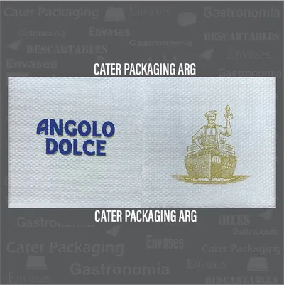 Servilleta de papel 18 × 18 cm: Angolo Dolce 18 x 18