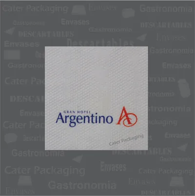 Servilleta de papel 18 × 18 cm: Argentino 18 x 18