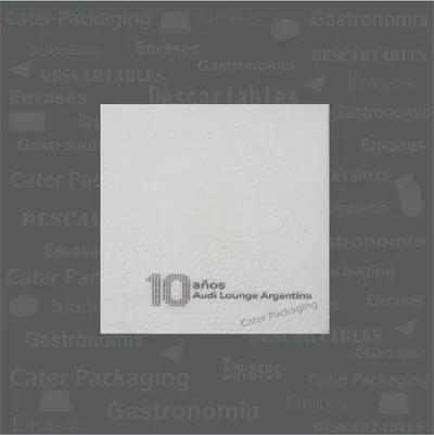 Servilleta de papel 18 × 18 cm: Audi 18 x 18