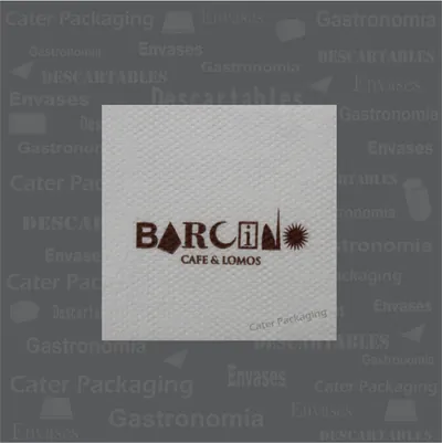 Servilleta de papel 18 × 18 cm: Barcino 18 x 18