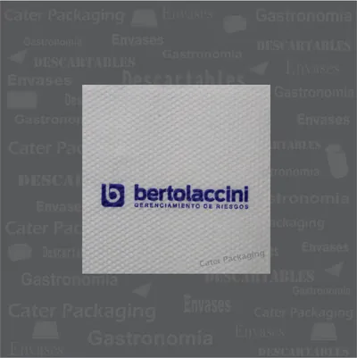 Servilleta de papel 18 × 18 cm: Bertolaccini 18 x 18