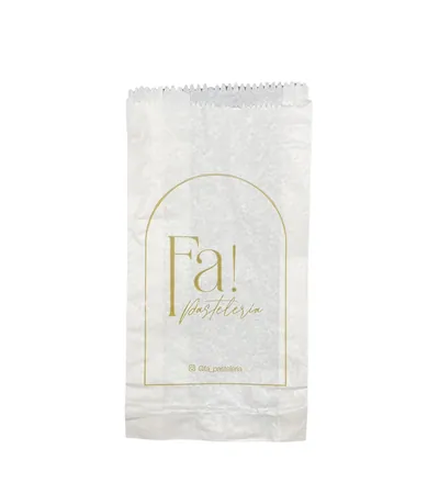 Bolsa de papel con fuelle: Bolsa con fuelle Fa
