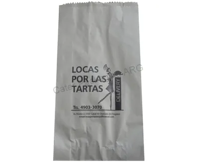 Bolsa de papel con fuelle: Bolsa de papel Kraf 4A