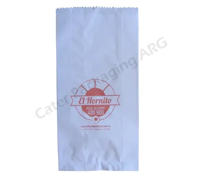 Bolsa de papel con fuelle: Bolsa de Papel N7 Cristal