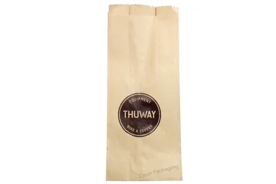 Bolsa de papel con fuelle: Bolsa de Papel Thuway