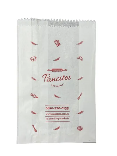 Bolsa de papel con fuelle: Bolsa Fast Food 4A Pancitos 2