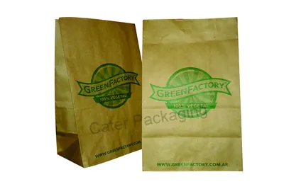 Bolsa fondo cuadrado: Bolsa Fast Food - Fondo Cuadrado