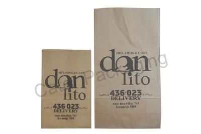 Bolsa fondo cuadrado: Bolsa Fast Food - Fondo Cuadrado