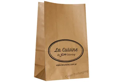 Bolsa fondo cuadrado: Bolsa Fast Food Fondo Cuadrado La Cruisine