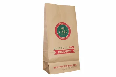 Bolsa fondo cuadrado: Bolsa Fast Food Fondo Cuadrado Vivac