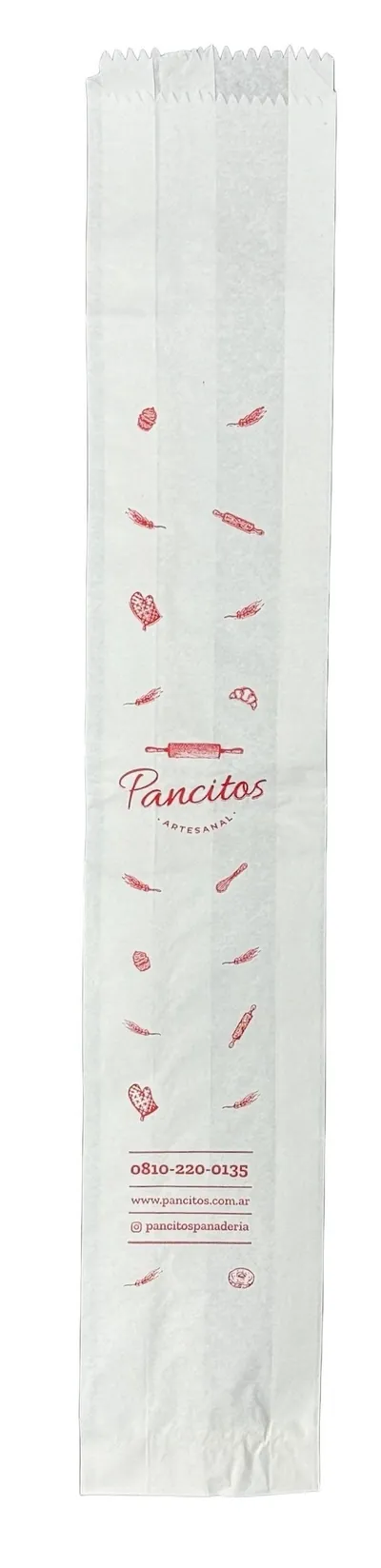 Bolsa de papel con fuelle: Bolsa Fast Food Pancitos 4