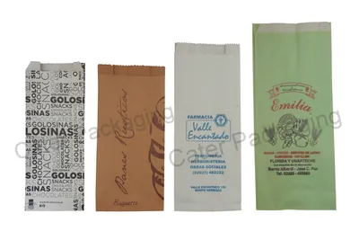 Bolsa de papel con fuelle: Bolsas de Papel