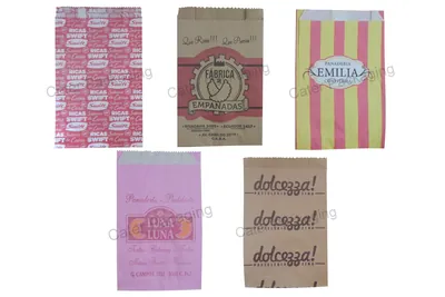Bolsa de papel con fuelle: Bolsas de Papel