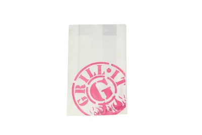 Bolsa de papel con fuelle: Bolsas Fast Food Bioxido Grill-It