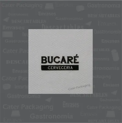 Servilleta de papel 18 × 18 cm: Bucare 18 x 18