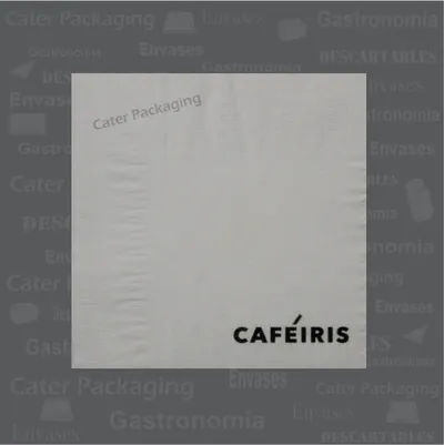 Servilleta de papel 24 × 24 cm: Café Iris 24 x 24