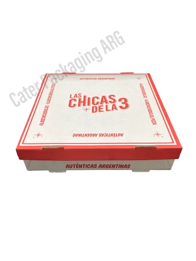Caja para empanadas: Caja LT1 Las Chicas de La 3