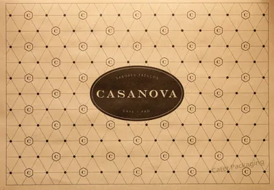 Individual impreso en offset: Casanova Individual 1