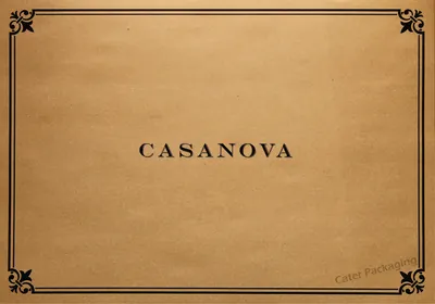 Individual impreso en offset: Casanova Individual 3