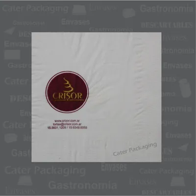 Servilleta de papel 24 × 24 cm: Crisor 24 x 24