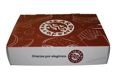 Caja para empanadas: E1 Premium - Lizard