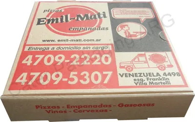 Caja para empanadas: E2 Standard - Emil Mati
