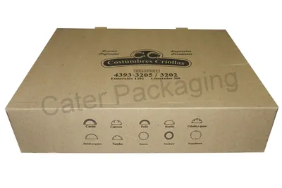 Caja para empanadas: E3 Premium - Costumbres Criollas