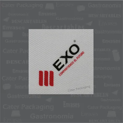 Servilleta de papel 18 × 18 cm: Exo 18 x 18