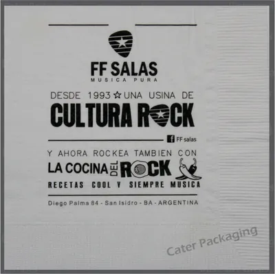 Servilleta de papel 33 × 33 cm: FF 33 x 33