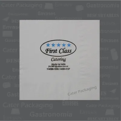 Servilleta de papel 24 × 24 cm: First Class 24 x 24