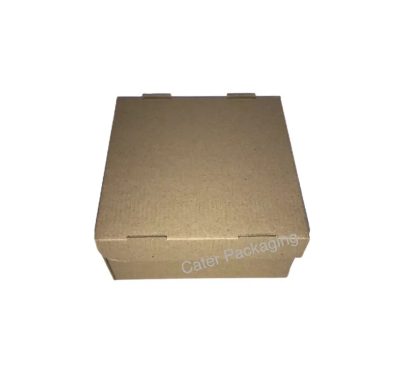 Cajas sin impresión: Hamburguesa