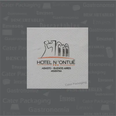 Servilleta de papel 18 × 18 cm: Hotel N’ontue 18 x 18