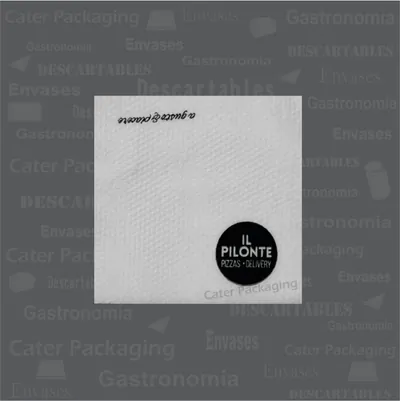 Servilleta de papel 18 × 18 cm: Il Pilonte 18 x 18