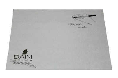 Individual impreso en flexografía: Individual Flexo Dain