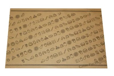Individual impreso en flexografía: Individual Flexo Generico