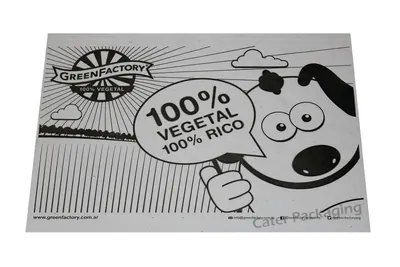 Individual impreso en flexografía: Individual Flexo Green Factory 2