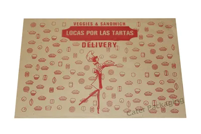 Individual impreso en flexografía: Individual Flexo Locas por las Tartas