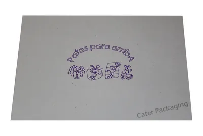 Individual impreso en flexografía: Individual Flexo Patas para Arriba