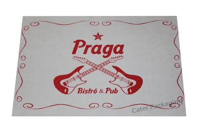 Individual impreso en flexografía: Individual Flexo Praga
