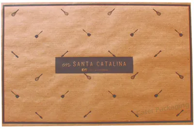 Individual impreso en flexografía: Individual Flexo Santa Catalina 1
