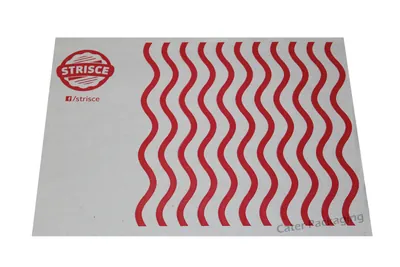 Individual impreso en flexografía: Individual Flexo Strice