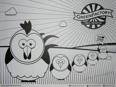 Individual impreso en offset: Individual Offset Green Factory