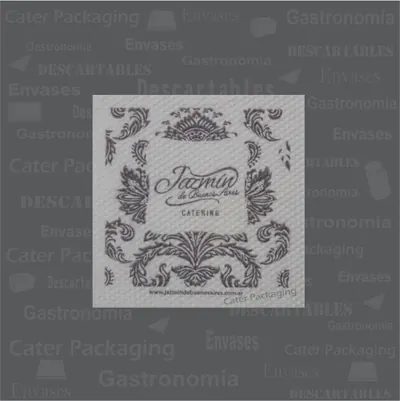 Servilleta de papel 18 × 18 cm: Jazmin 18 x 18