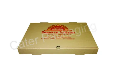 Caja para pizza: JZ-P15CH - Hornito Leñero