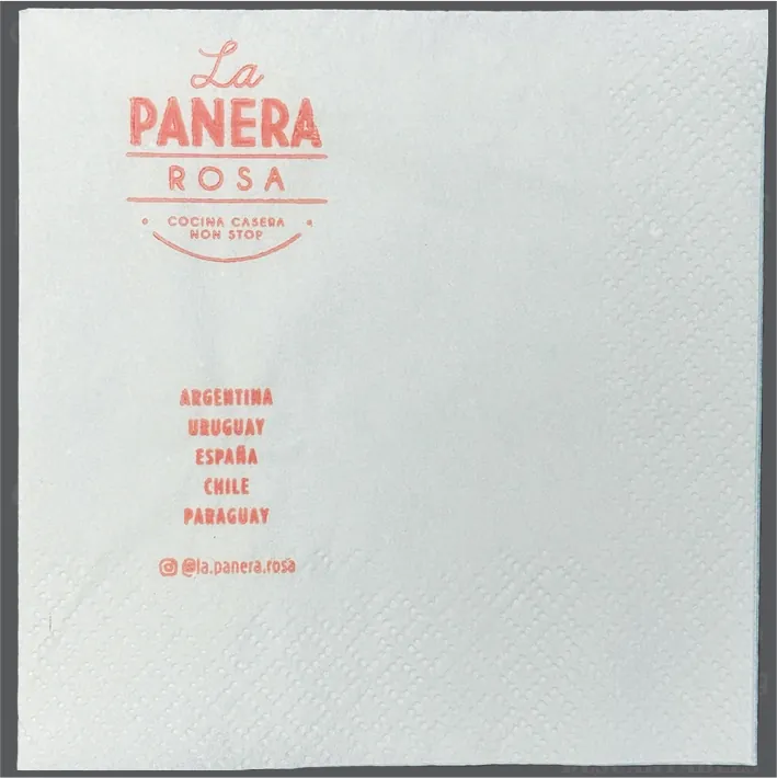 Tissue y ecológicas: La Panera Rosa (2024) 33 x 33