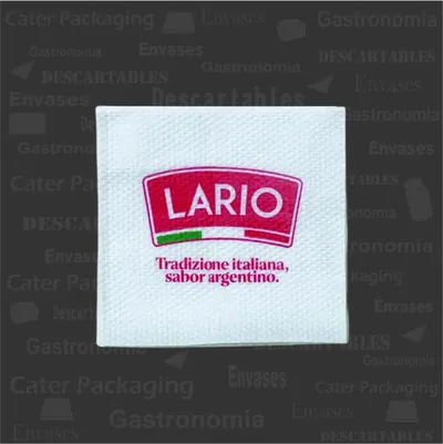 Servilleta de papel 18 × 18 cm: Lario 2026 18 x 18