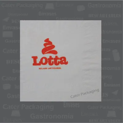 Servilleta de papel 24 × 24 cm: Lotta 24 x 24