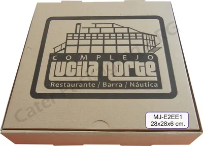 Caja para pizza: MJ-E2 - Lucila Norte