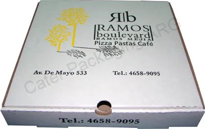 Caja para pizza: MJ-P1 - Ramos boulevard